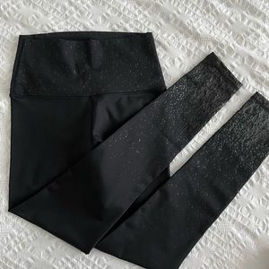 Z by Zobha Womens Shine Leggings Black Ombre